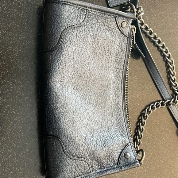 Coach Mickie F52646 denim blue leather - Picture 4 of 4